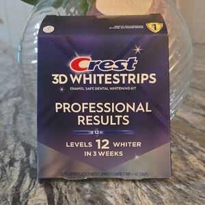 Crest 3D Whitestrips Enamel Safe Kit - Blue and White